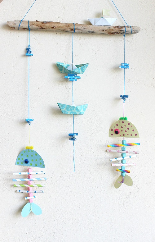 Pinwheel Nursery Dreamcatcher Mobile