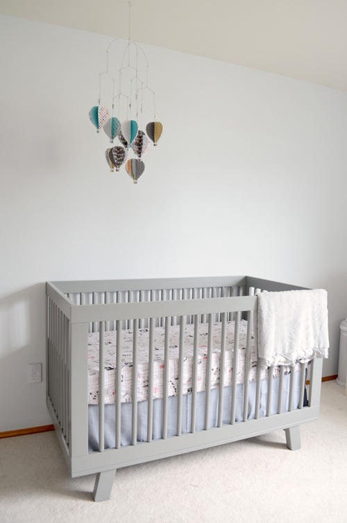 DIY 3D Paper Hot Air Balloon Baby Mobile