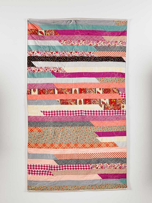 Quilting with jelly roll strips