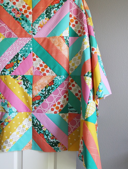 Diagonal Strip Quilt Tutorial