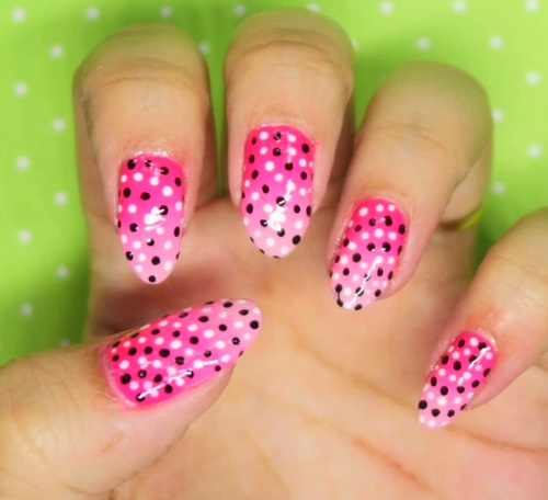 inspiring Ideas for Pink Ombre Nail 4
