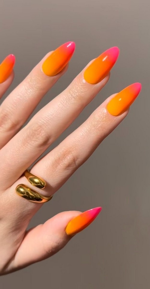 Almond Shape Nails Ideas 4