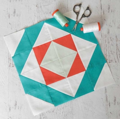 Modern Mosaic Quilt Block