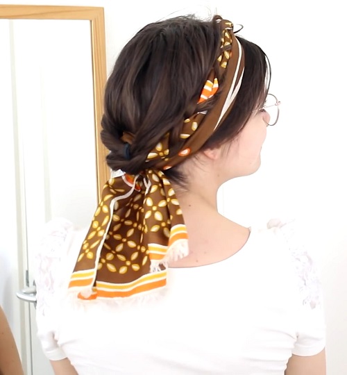 Hairstyles With Scarves