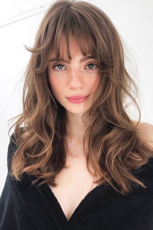 top layered hair cut style