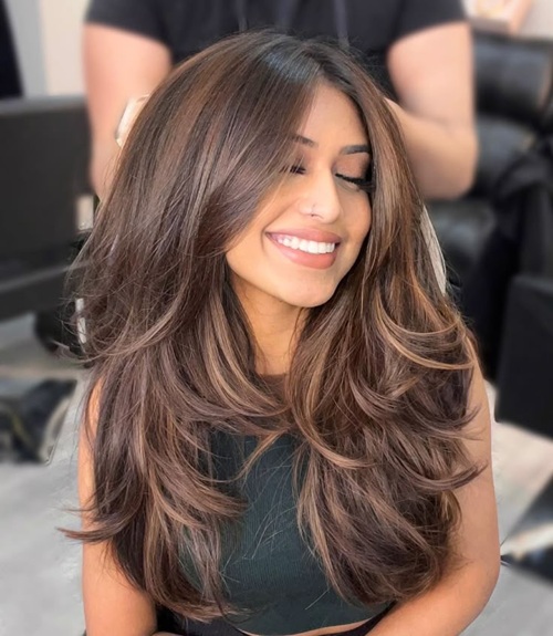 beautiful long Hair Cut Ideas
