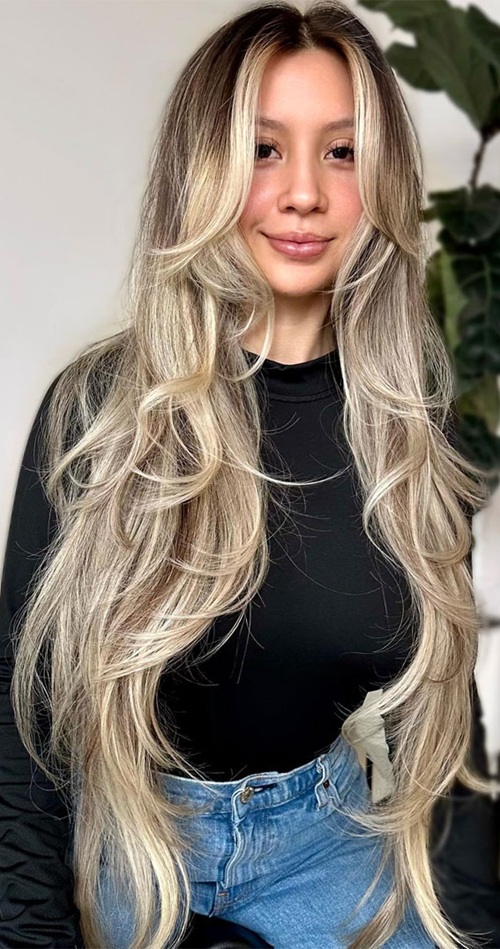 best long Hair Cut Ideas