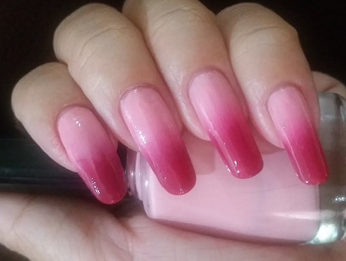 Pink Ombre Nail Designs ideas 3