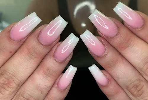 Pink Ombre Nail Designs ideas 5