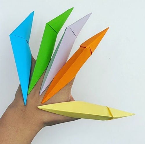 Make Easy Paper CLAWS For Kids