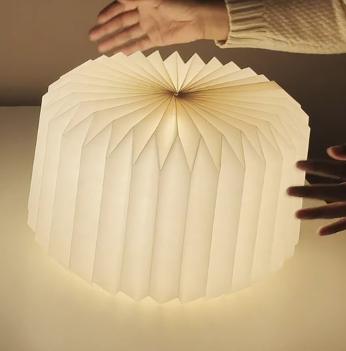 How to Make Origami Paper Lamp
