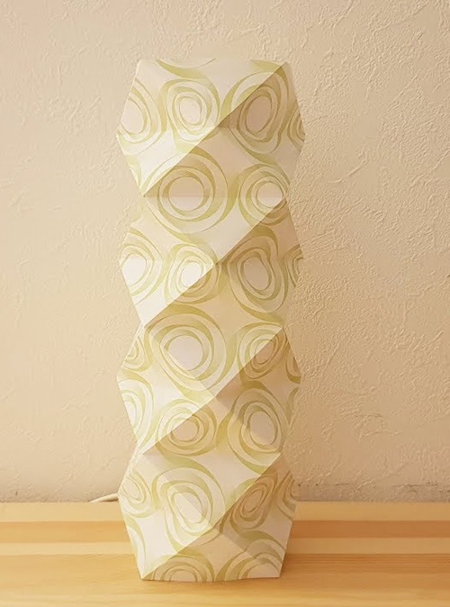 Easy Geometric Origami Paper Night Lamp Shade