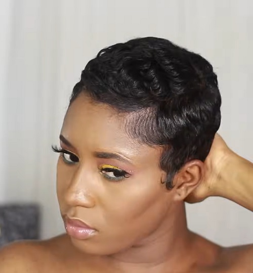 Short Hair At Home