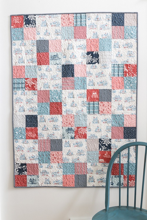 Four Patch Quilt Tutorial