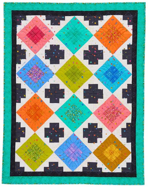 Bold and Beautiful Throw