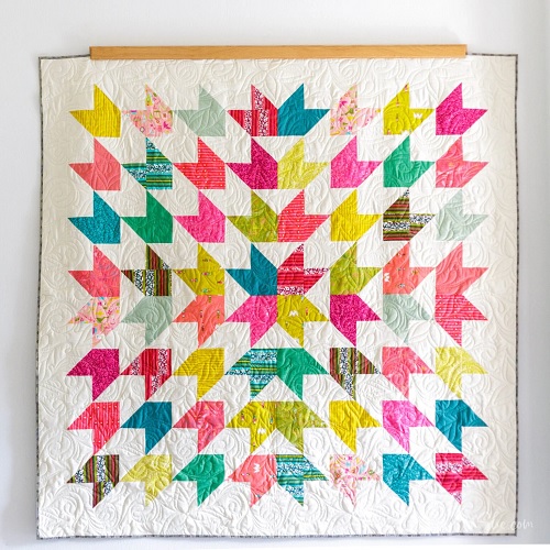 Fat Quarter Fancy Star Quilt