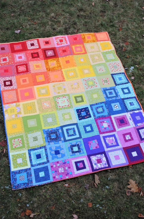 Colorful Scrap Quilting Projects