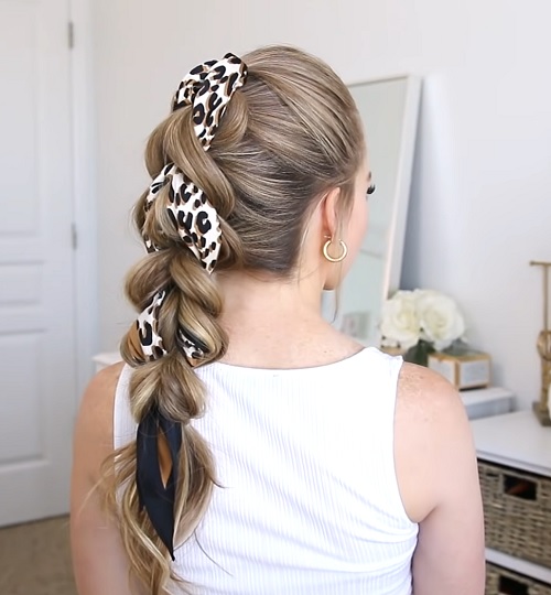 using hair scarf for Hairstyle ideas 1
