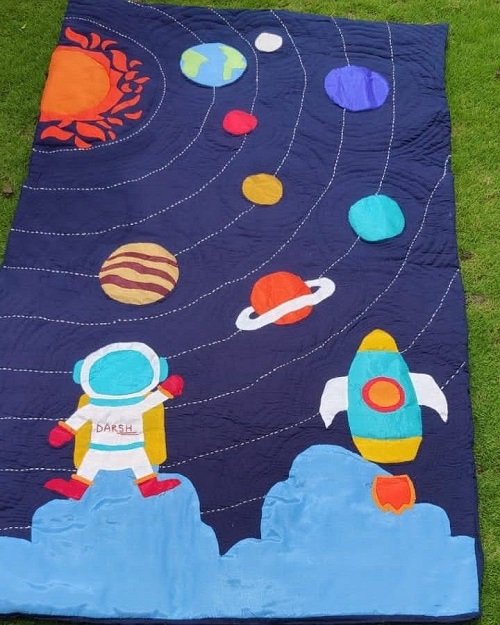 Space Galaxy Quilt Ideas 