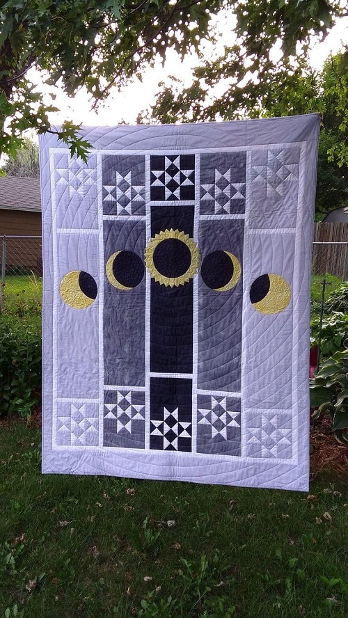 Beautiful Galaxy Quilt 