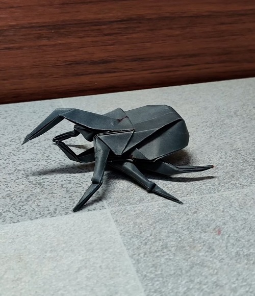 Origami Hercules Beetle