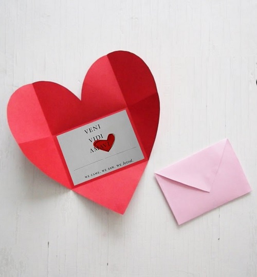 origami heart envelope 1