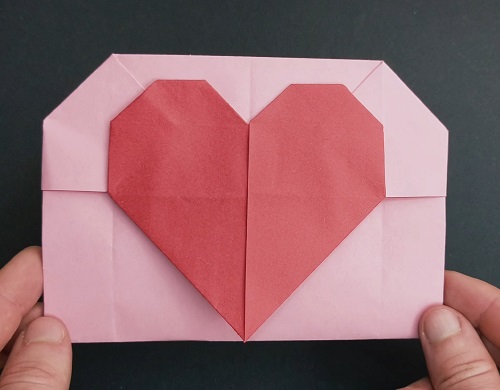 Origami HEART ENVELOPE
