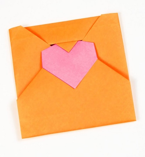 origami envelope