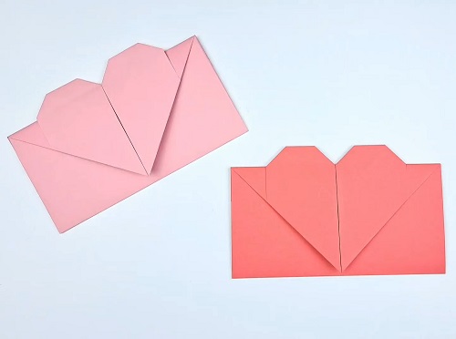 origami heart envelope 2