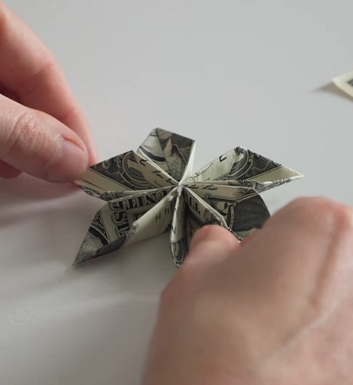 origami money flower ideas 1
