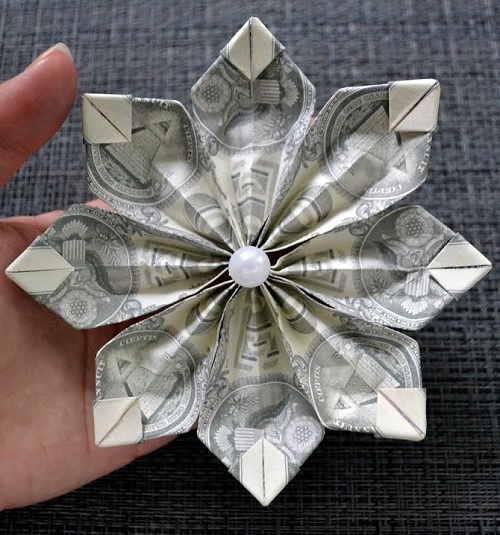 Dollar Origami for Graduation