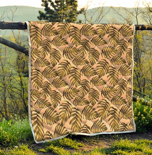 monstera leaf quilting free pattern