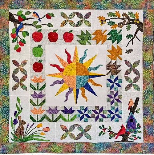 sun quilt ideas 6