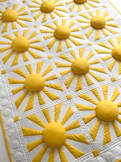Sunshine Puff Quilt